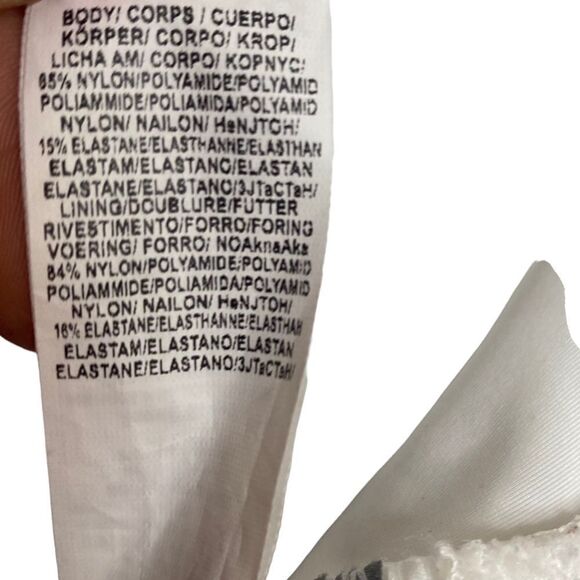 LA Blanca Womens Off Shoulder Ruffle One Piece Swimsuit - Picture 14 of 14